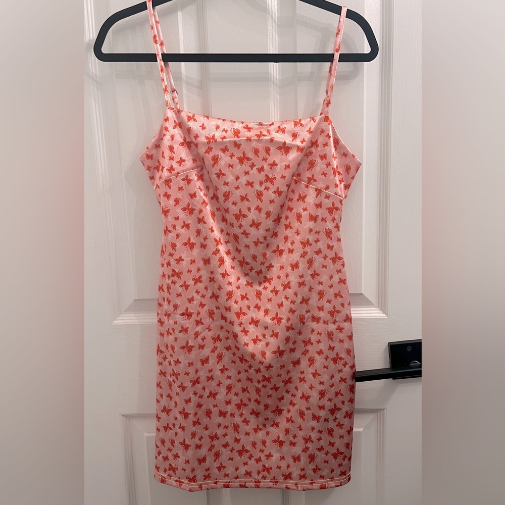 Urban Outfitters Pink Dress with adjustable straps!